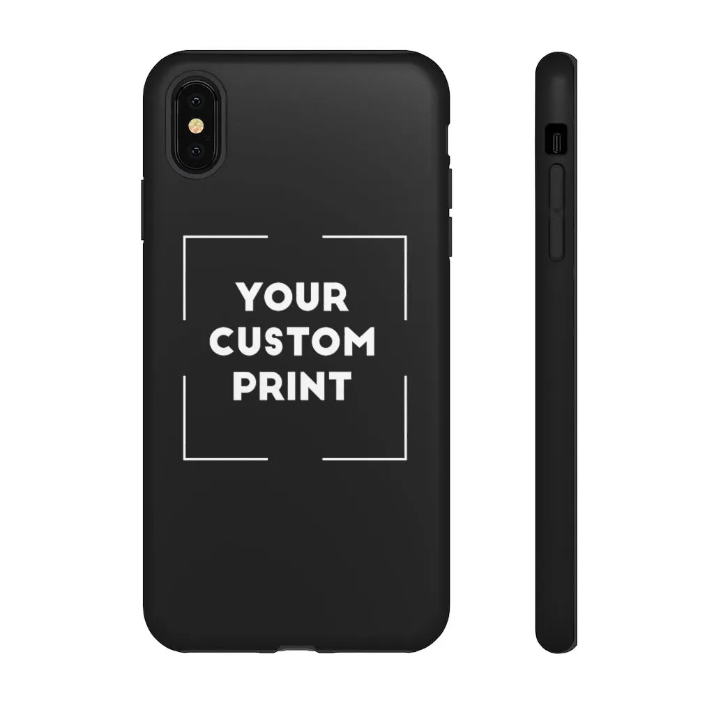 Custom Print | iPhone Cases - Black