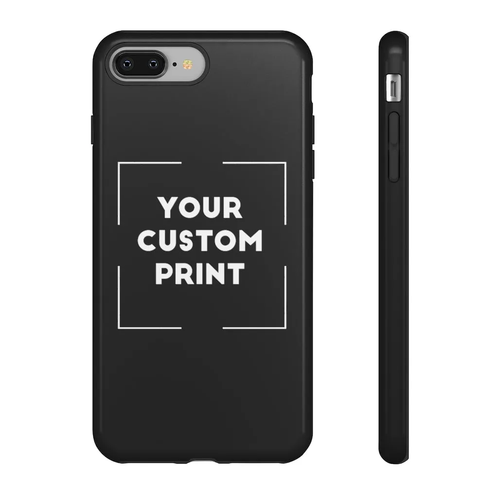 Custom Print | iPhone Cases - Black