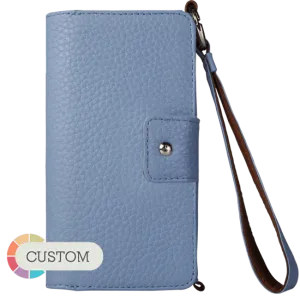 Customizable Lola XO IPhone 8 Plus leather wristlet case