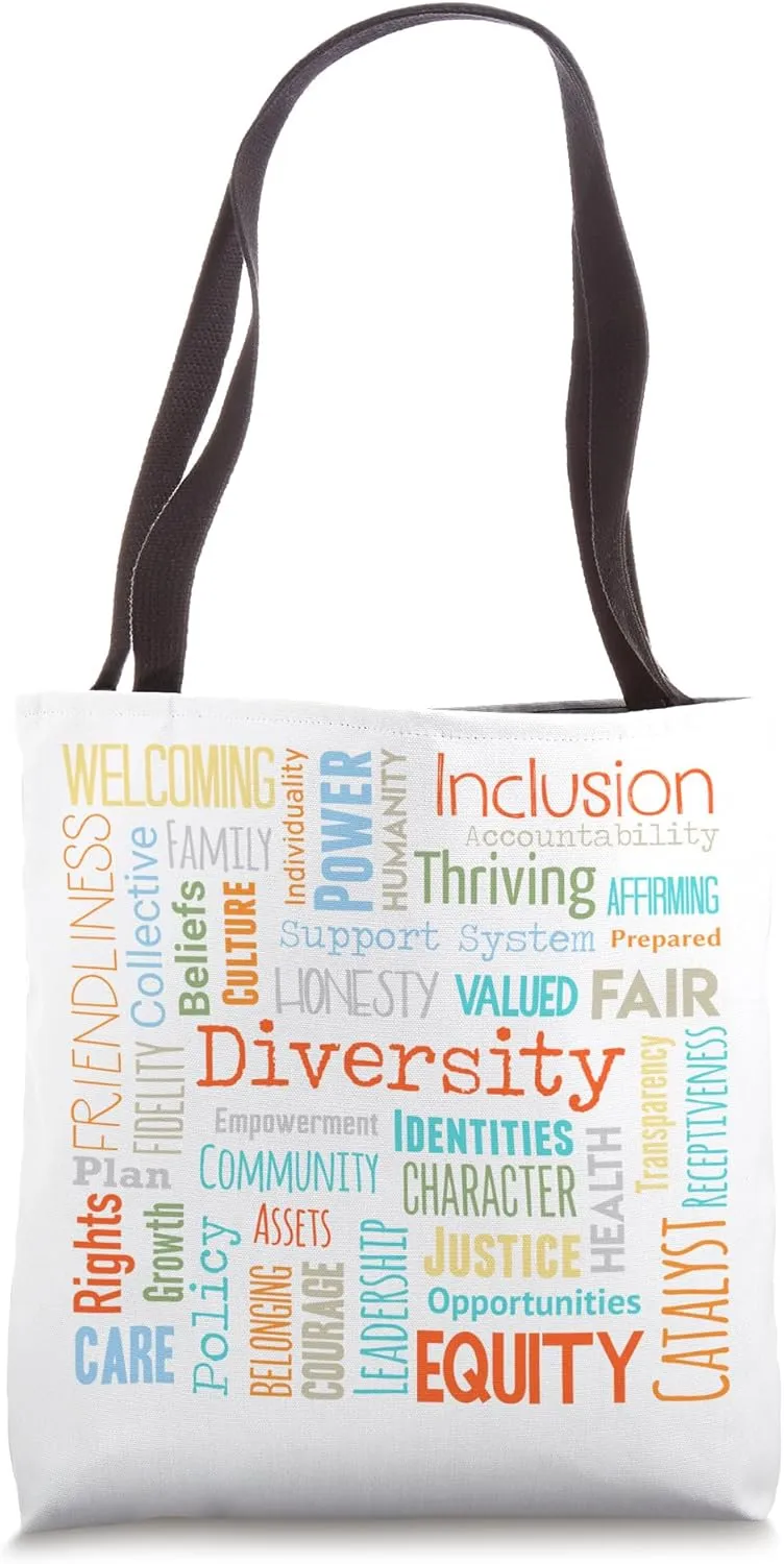 DEI Diversity Equity Inclusion Tote Bag