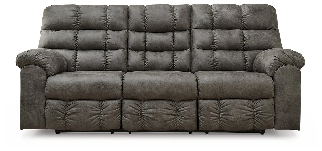 Derwin Reclining Sofa with Drop Down Table