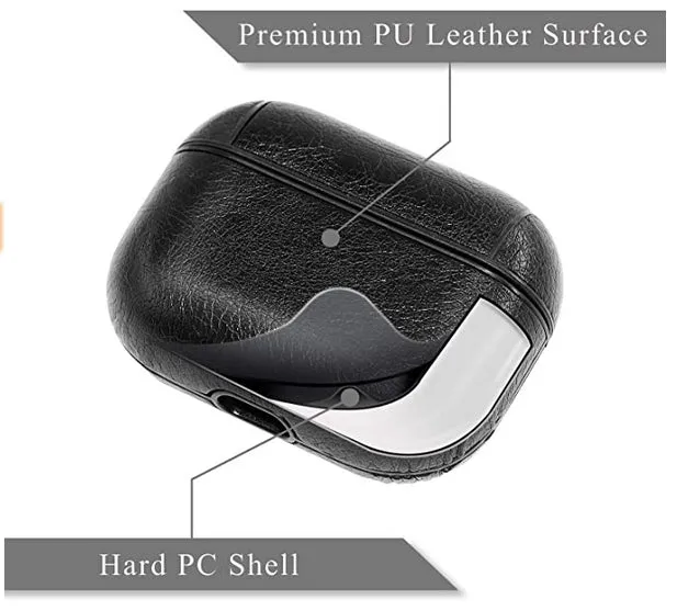 Detroit Pistons Black Apple Air Pod Pro Leatherette