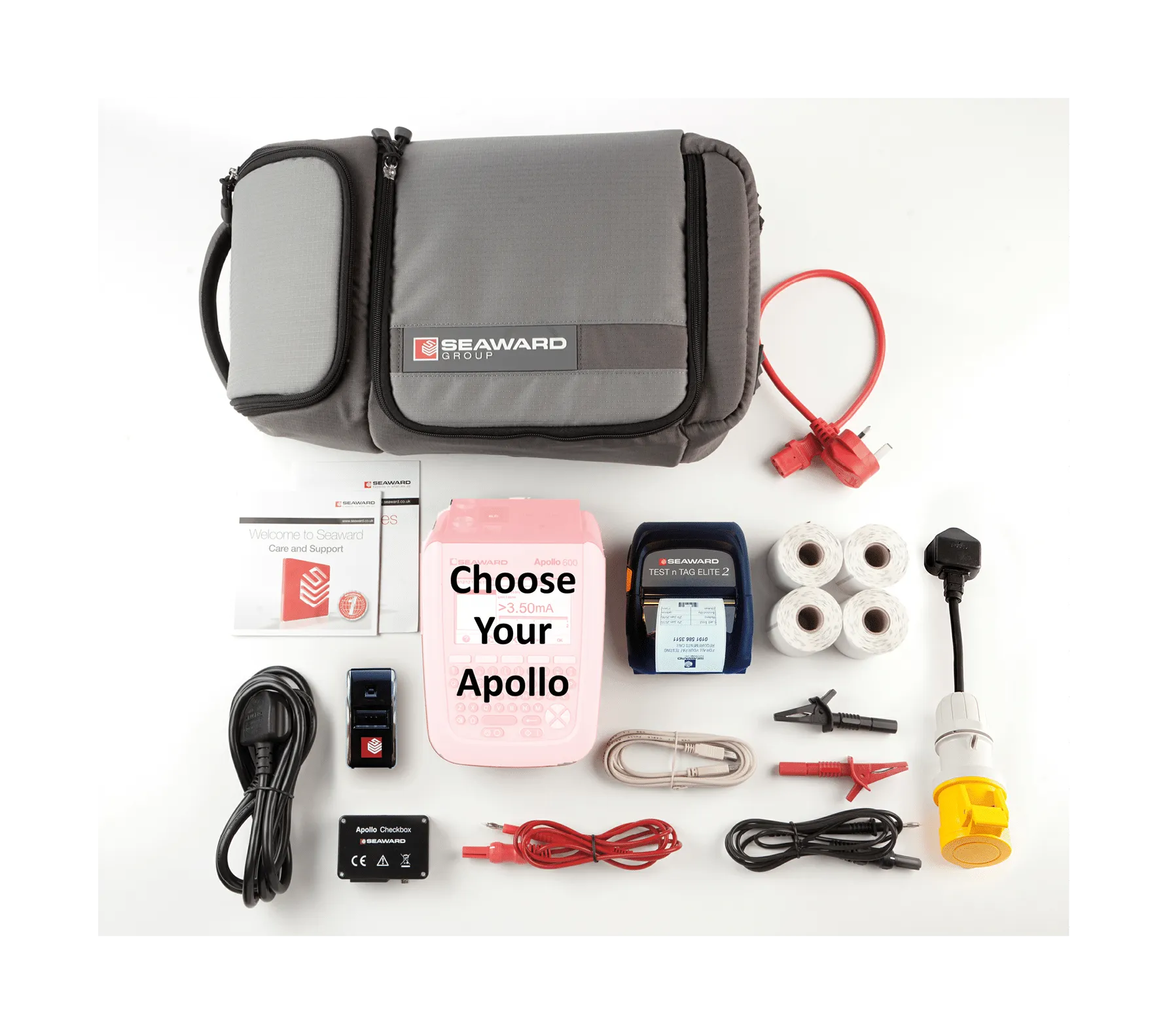 Di-LOG ELITEPACK Seaward Apollo Elite PAT accessory Bundle (without tester)