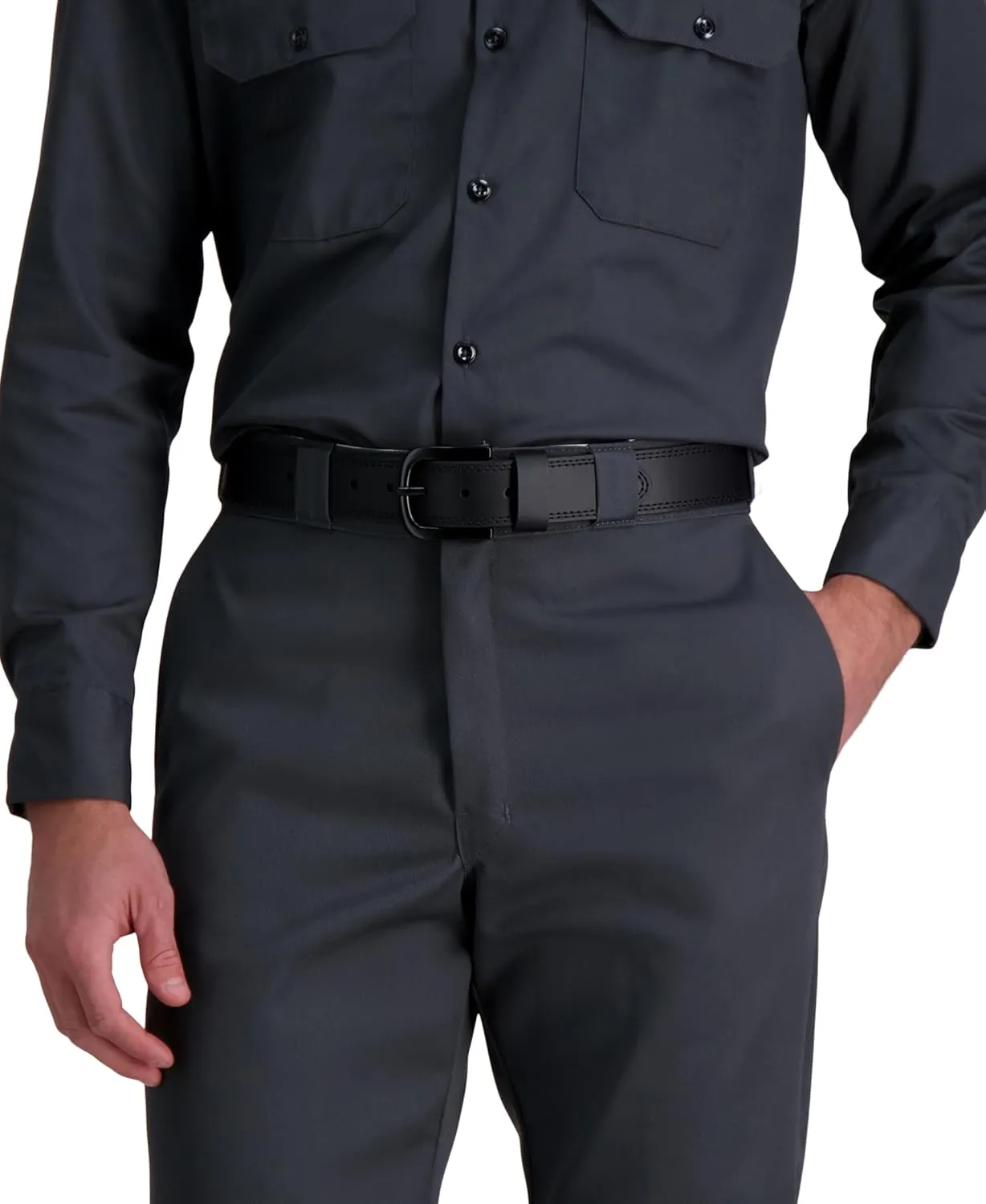 Dickies Men's Casual Leather Belt