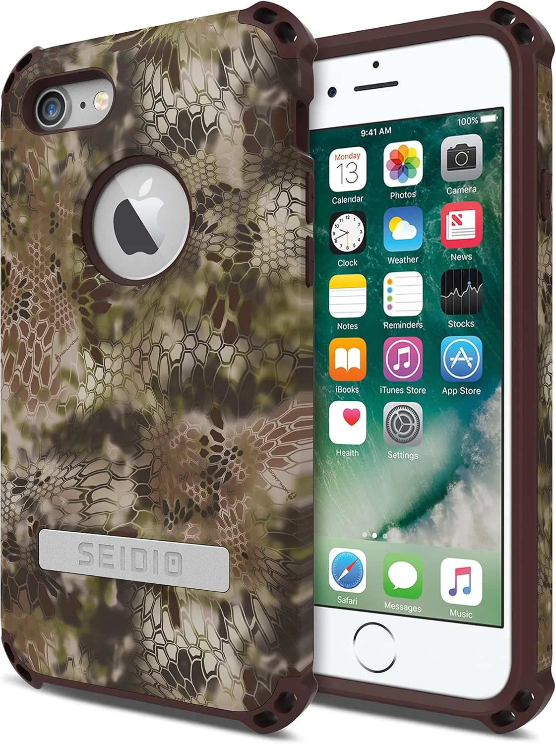 Dilex Kryptek with Kickstand for iPhone 7 and iPhone 8 (Highlander)