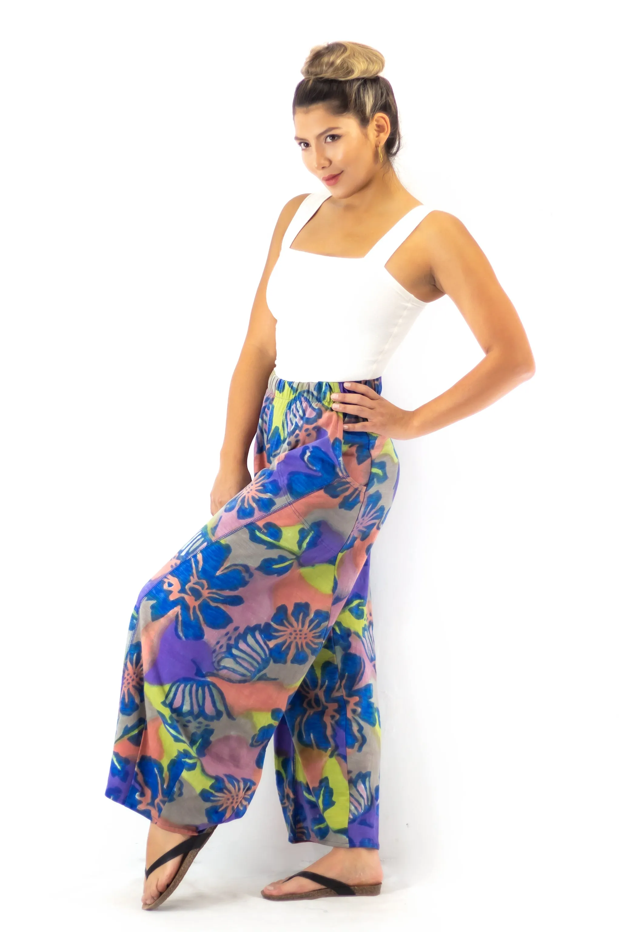 Divided Pants - Petuni Royal