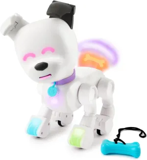 Dog-E Interactive Robot Dog with Colorful LED Lights, 200  Sounds & Reactions, App Connected (Ages 6 )