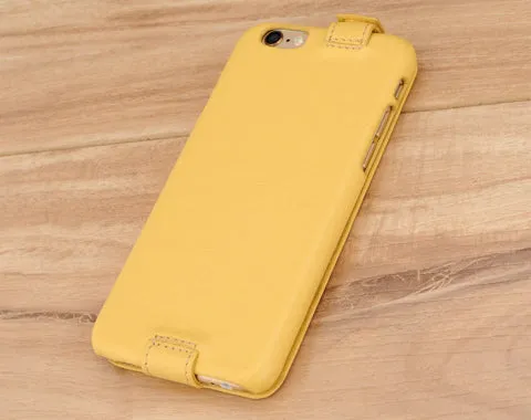 Down Flip Leather Case