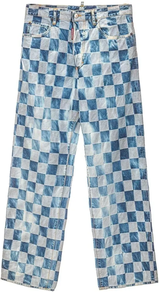 DSQUARED2 Dsquared² Blue Cotton Jeans & Women's Pant