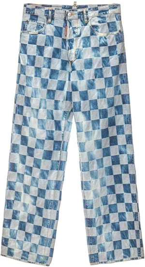 DSQUARED2 Dsquared² Blue Cotton Jeans & Women's Pant