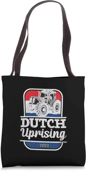 Dutch Farmer Uprising Protest Destructive WEF Climate Law Tote Bag