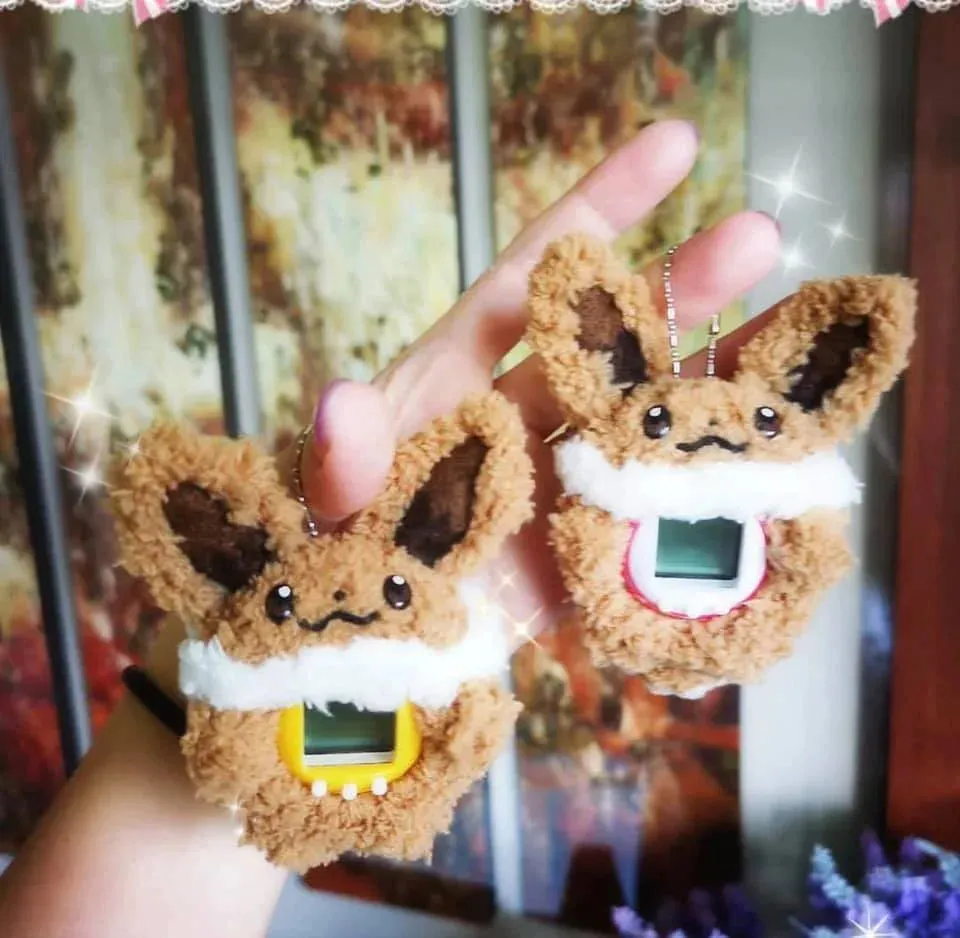 Eevee Fuzzy Tamagotchi Cover