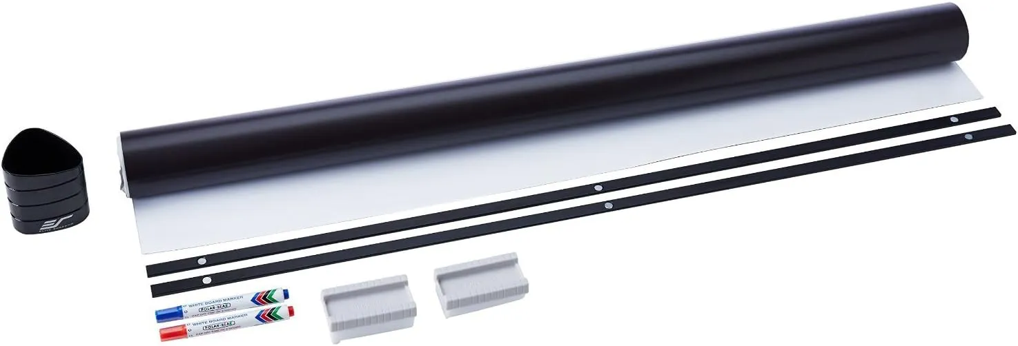 Elite Screens Insta-DEM Series, 69-inch Diag. 4:3, Active 3D and 4K Ultra HD Ready, Magnetic Dry Erase WhiteBoard Projection Screen, Model: IWB70VWM