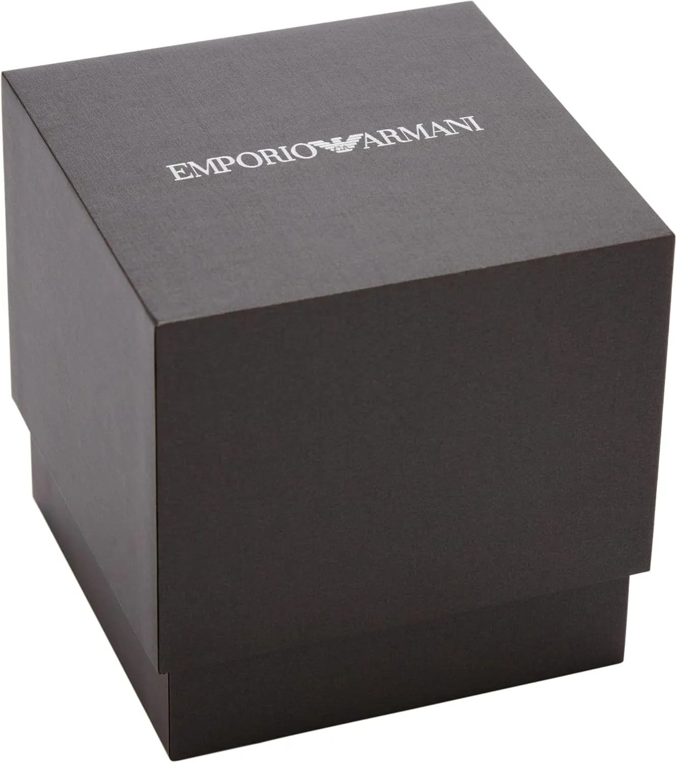 Emporio Armani Men's Three-Hand Leather Watch
