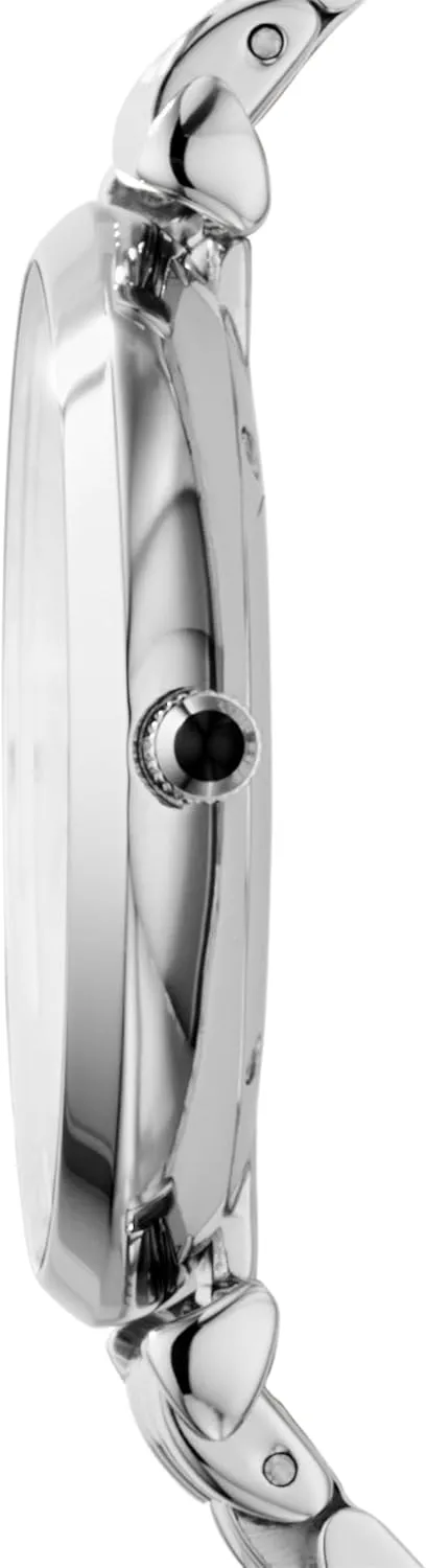 Emporio Armani Men's Three-Hand Leather Watch