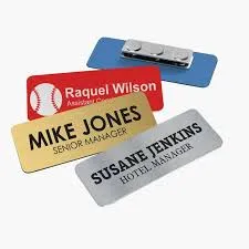 Engraved Plastic Name Tag