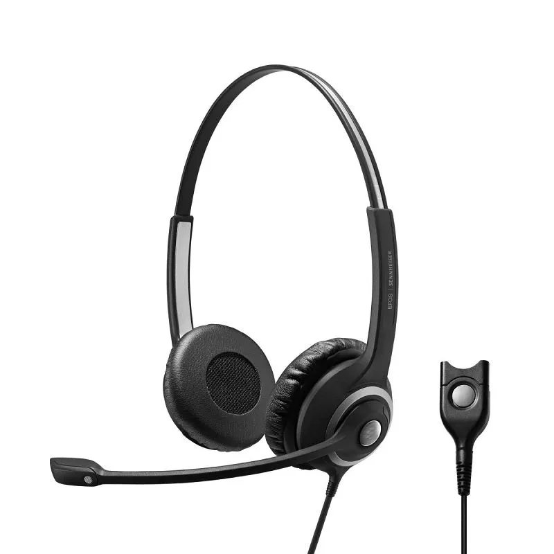 EPOS Sennheiser IMPACT SC 262 Wired Robust Double-Sided Headset - Black