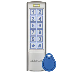 ESP EZTAG3 Silver Proximitry/Code Entry Keypad c/w 10 Tags