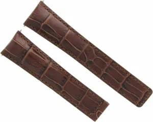 Ewatchparts 22mm Leather Watch Band Strap Compatible With Tag Heuer Grand Carrera 16 FC5037-5039 Brown