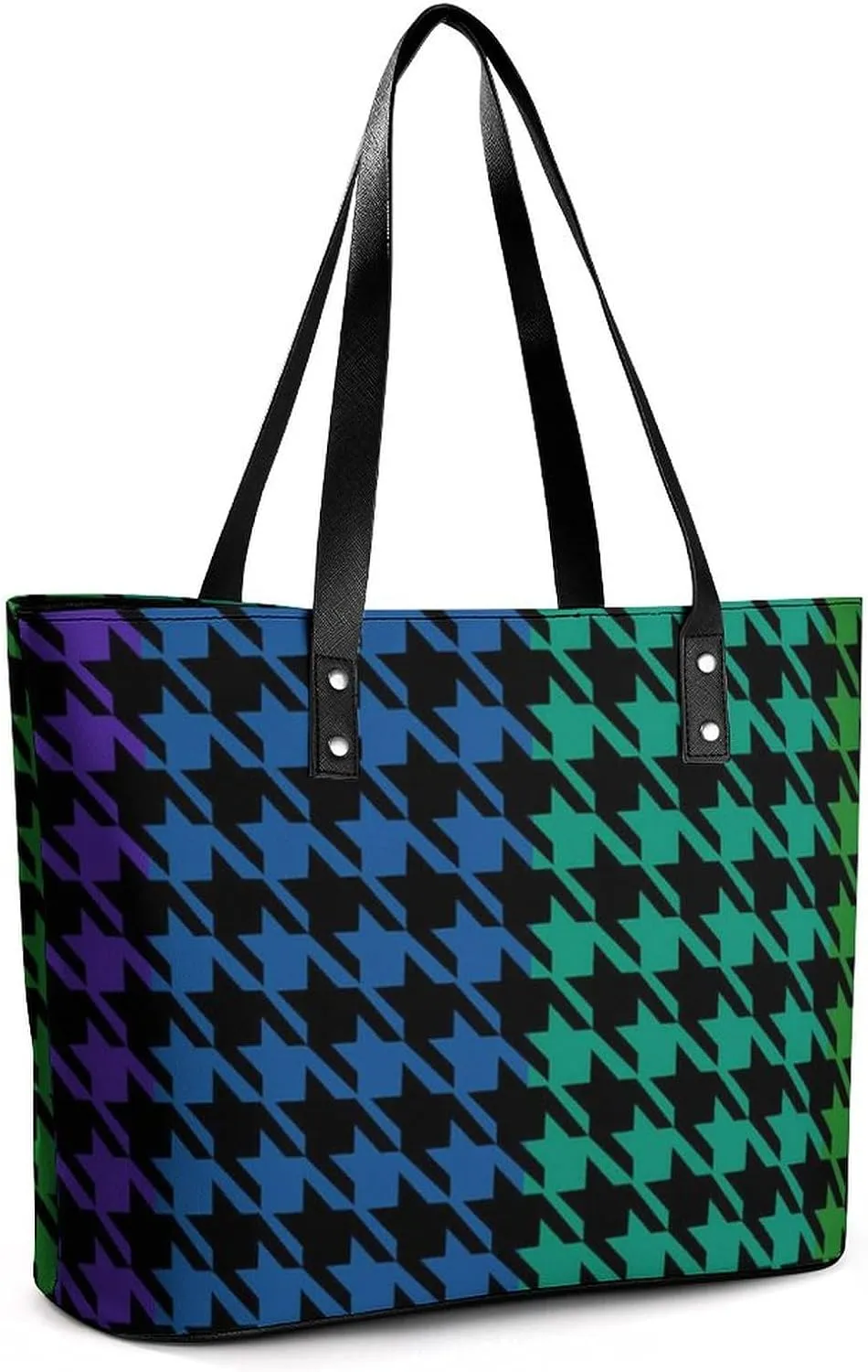 Fashion Handbag With Zipper Large Capacity Satchel Tote Bag Shoulder Bag