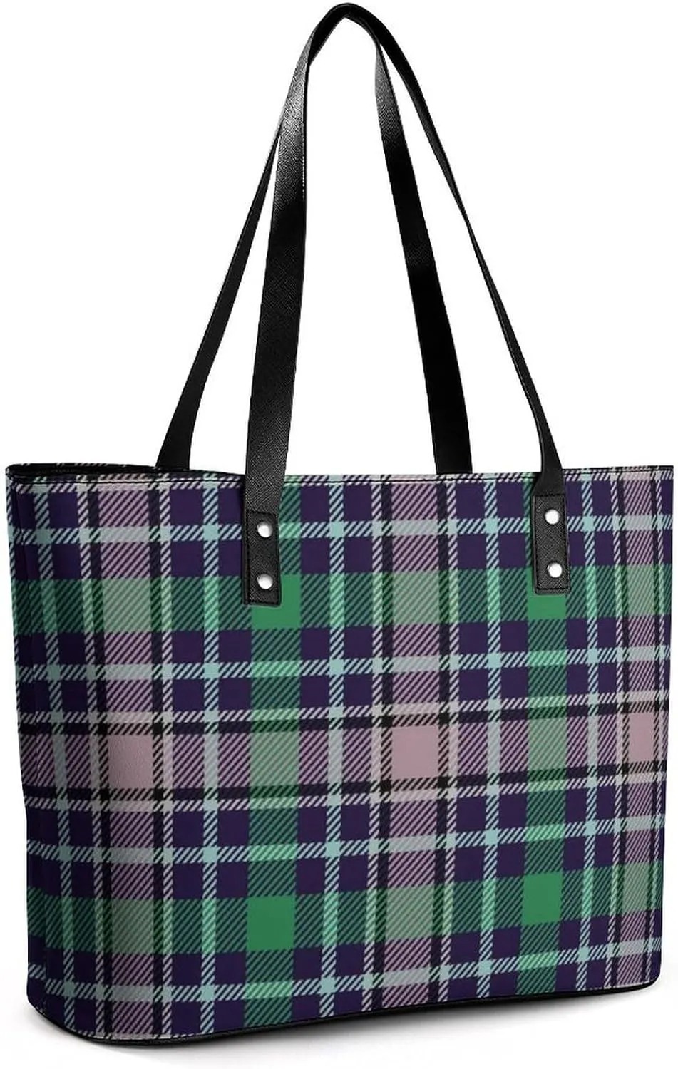 Fashion Handbag With Zipper Large Capacity Satchel Tote Bag Shoulder Bag