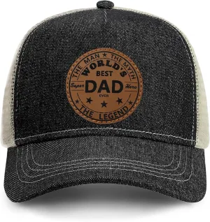Fathers Day Best Dad Ever Hat Gifts for Dad from Daughter Son Papa Baseball Cap Birthday Gift