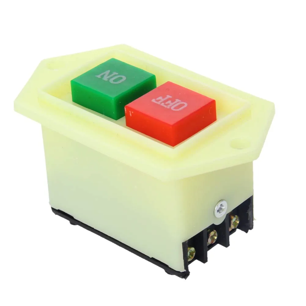 Fielect LC3-5 ON-Off Latching Power Push Button Switch 6A 3 Phase for Electric Tools