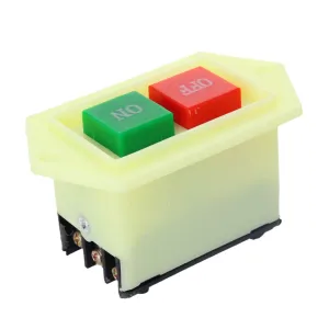 Fielect LC3-5 ON-Off Latching Power Push Button Switch 6A 3 Phase for Electric Tools