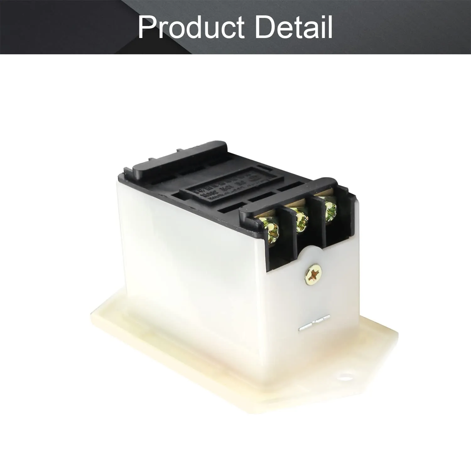 Fielect ON-Off Latching Power Push Button Switch 6A 3 Phase for Electric Tools
