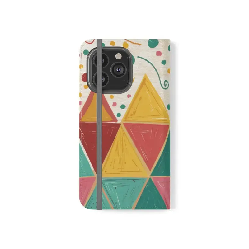 Flaunt Premium Faux Vegan Leather Flip Case