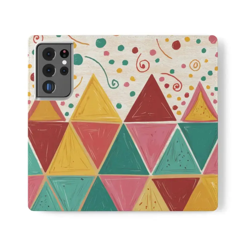 Flaunt Premium Faux Vegan Leather Flip Case