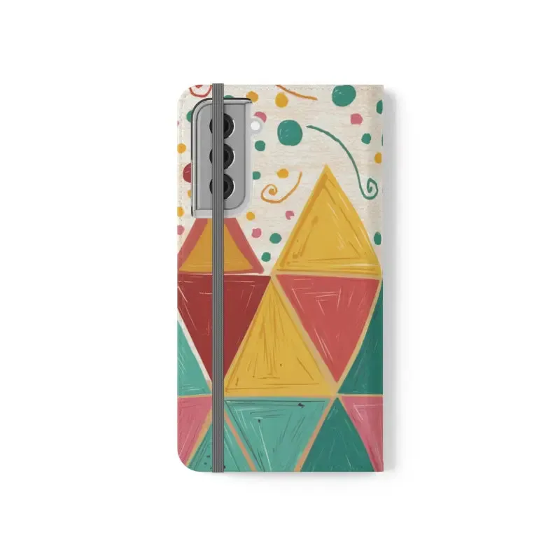 Flaunt Premium Faux Vegan Leather Flip Case