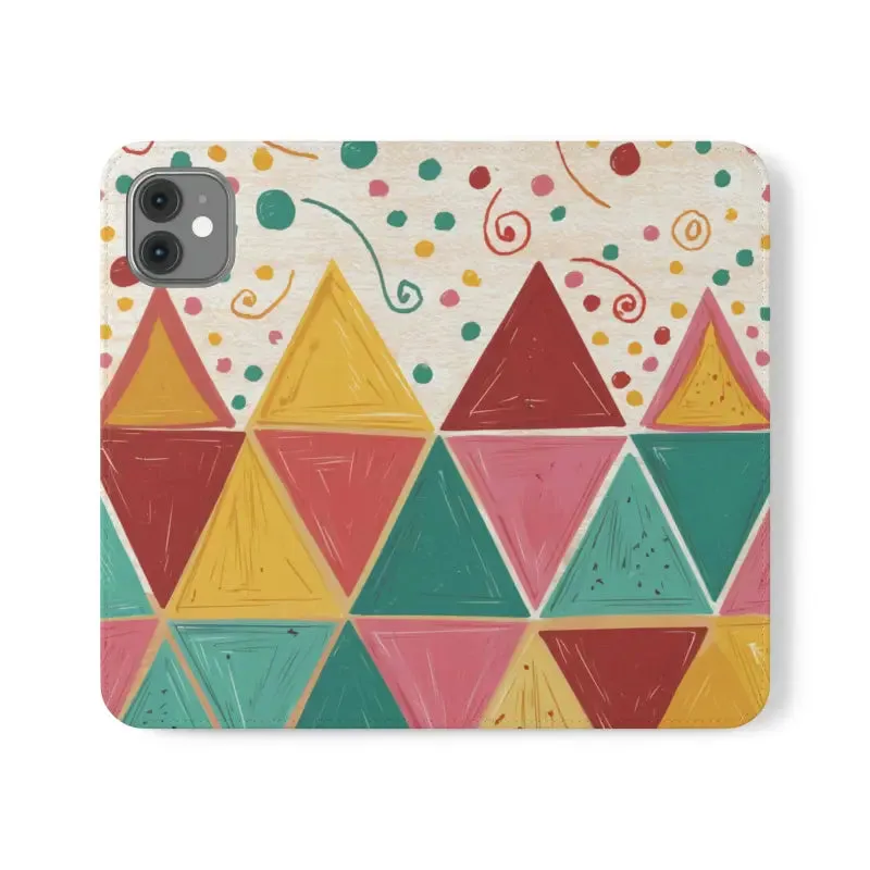 Flaunt Premium Faux Vegan Leather Flip Case