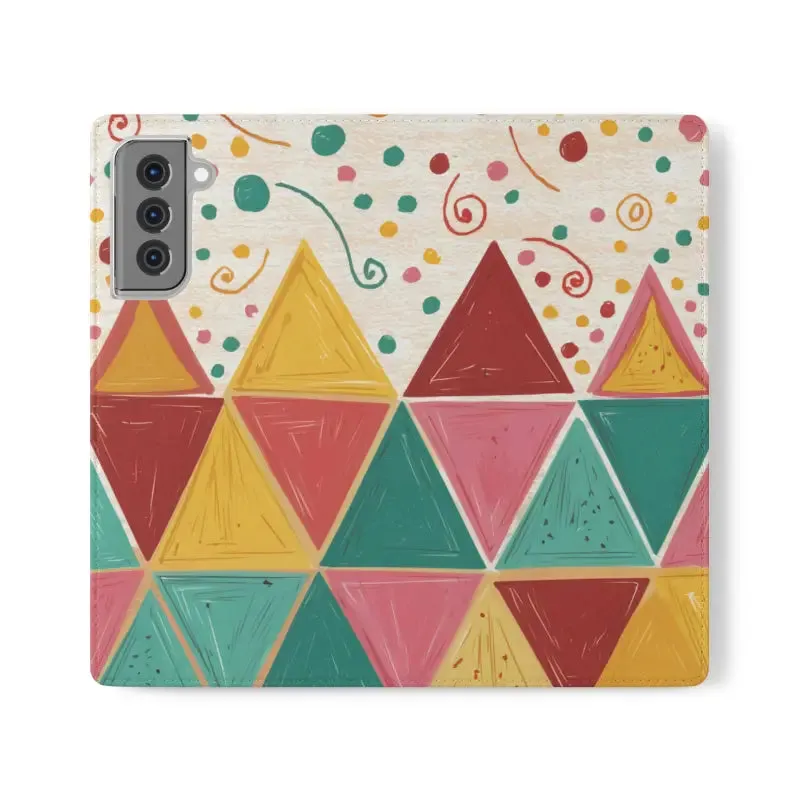 Flaunt Premium Faux Vegan Leather Flip Case
