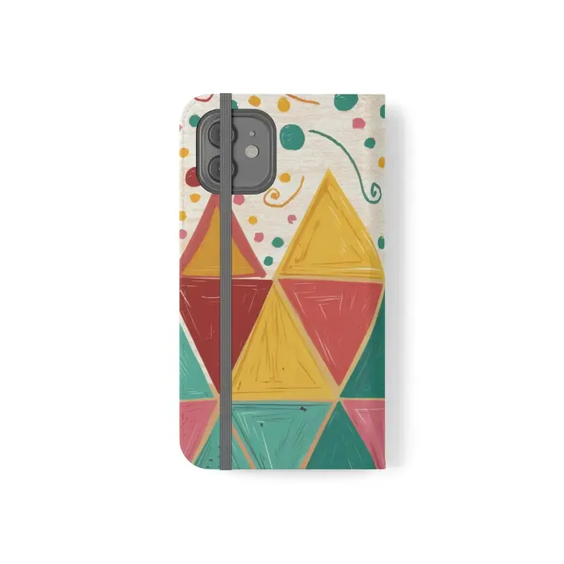 Flaunt Premium Faux Vegan Leather Flip Case