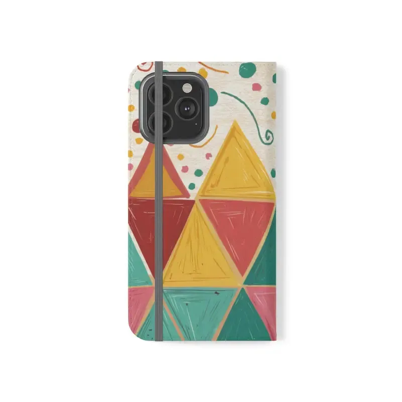 Flaunt Premium Faux Vegan Leather Flip Case