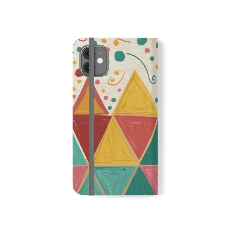 Flaunt Premium Faux Vegan Leather Flip Case