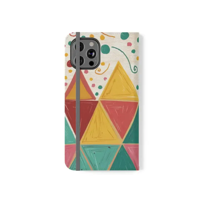 Flaunt Premium Faux Vegan Leather Flip Case