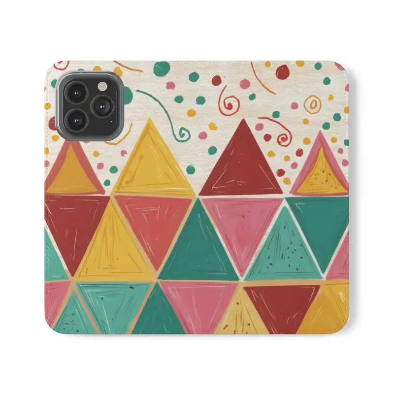 Flaunt Premium Faux Vegan Leather Flip Case