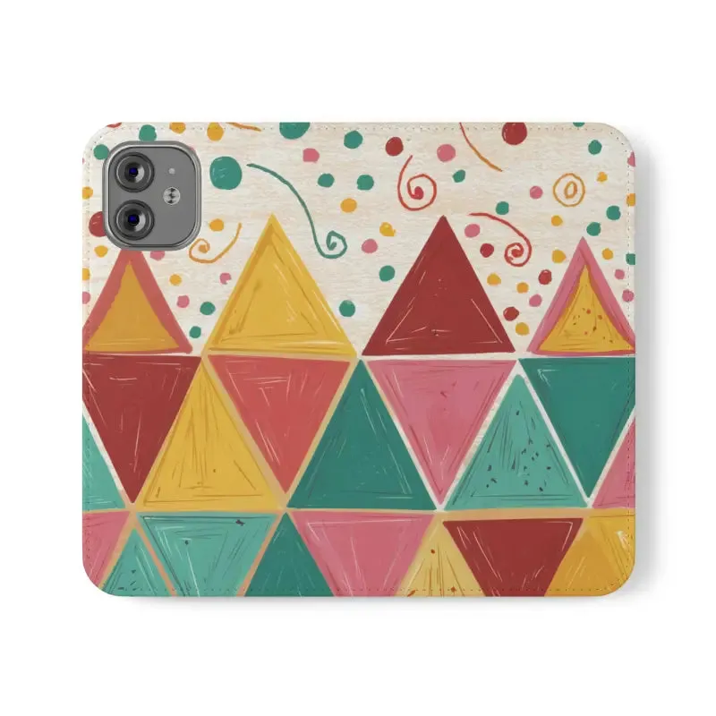 Flaunt Premium Faux Vegan Leather Flip Case