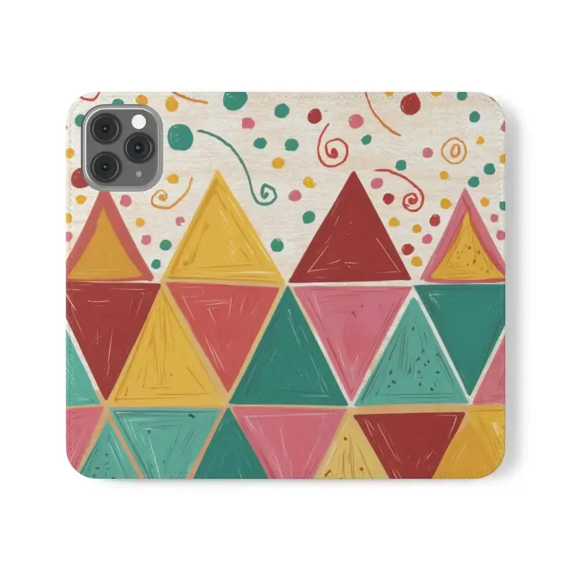 Flaunt Premium Faux Vegan Leather Flip Case