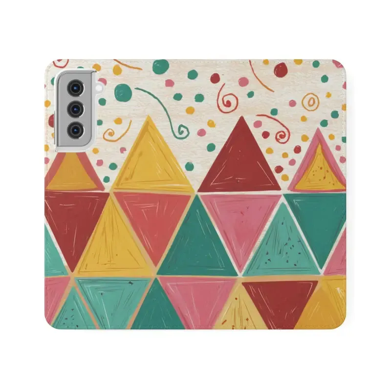 Flaunt Premium Faux Vegan Leather Flip Case