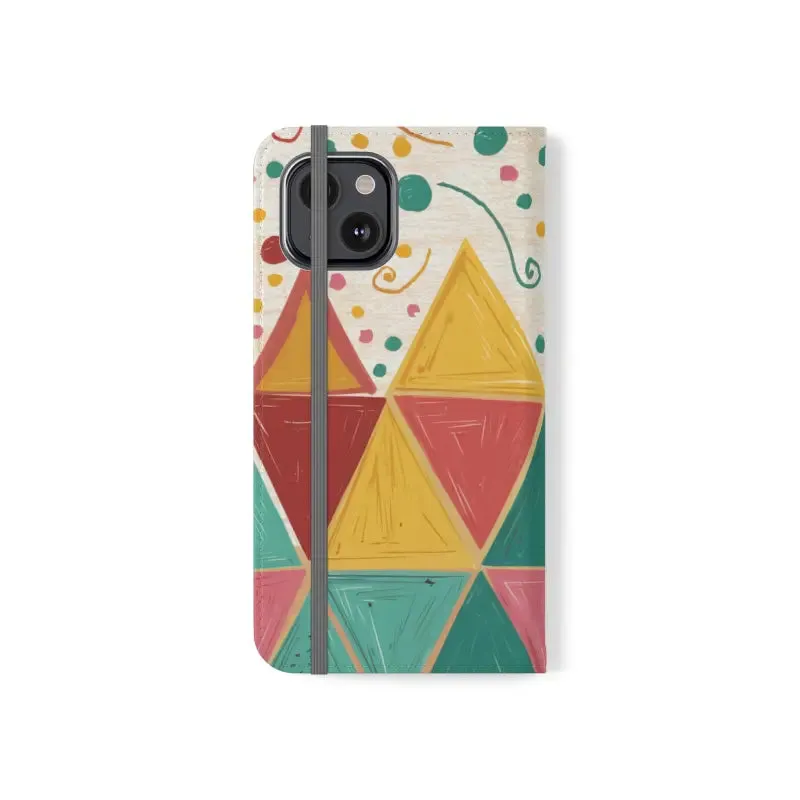 Flaunt Premium Faux Vegan Leather Flip Case