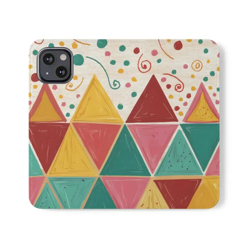Flaunt Premium Faux Vegan Leather Flip Case