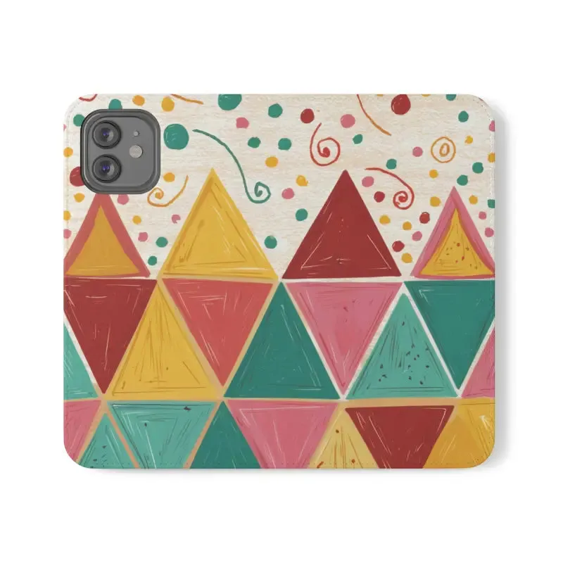 Flaunt Premium Faux Vegan Leather Flip Case