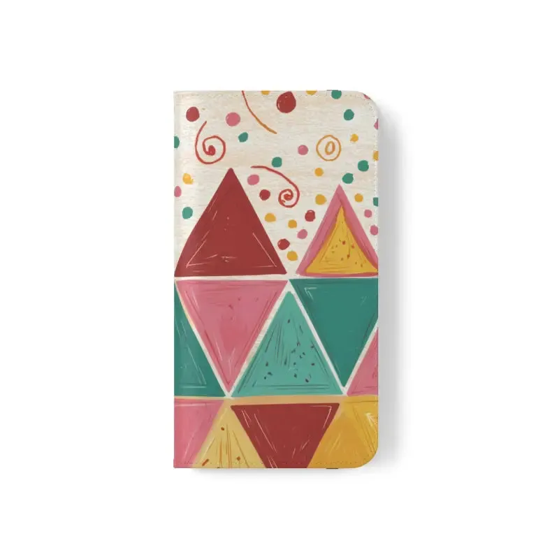 Flaunt Premium Faux Vegan Leather Flip Case
