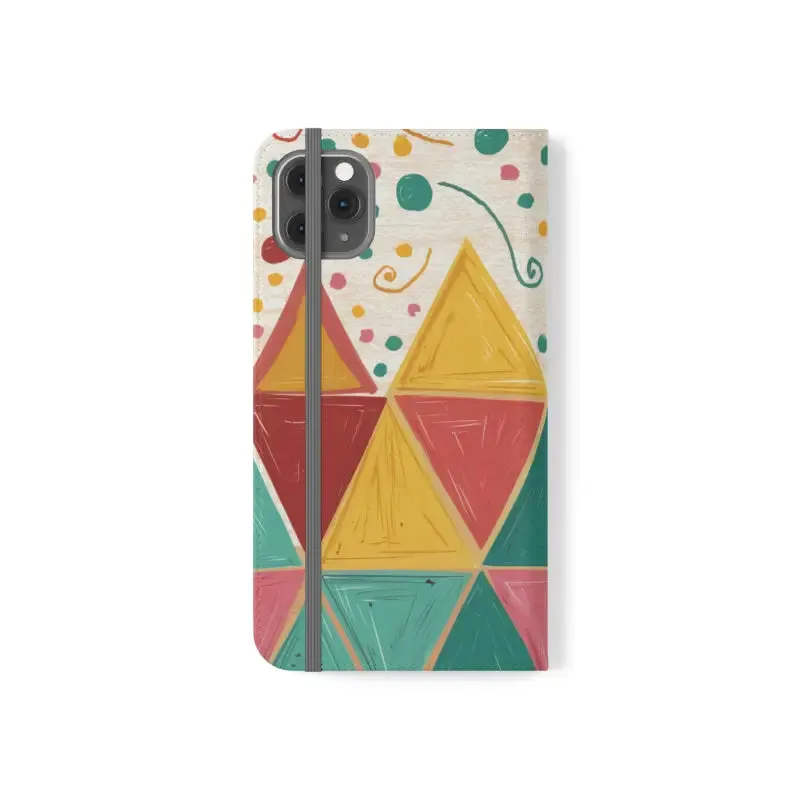 Flaunt Premium Faux Vegan Leather Flip Case