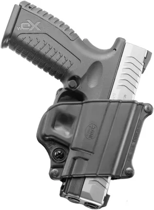Fobus Standard Holster RH Belt SP11BH Springfield Armory XD/XDM / HS 2000 9/357/40 5" 4" / Sig 2022 / H&K P2000