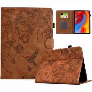 For Amazon Kindle 6" (2022) Case Flower Bird Imprinted Card Holder Leather Tablet Cover