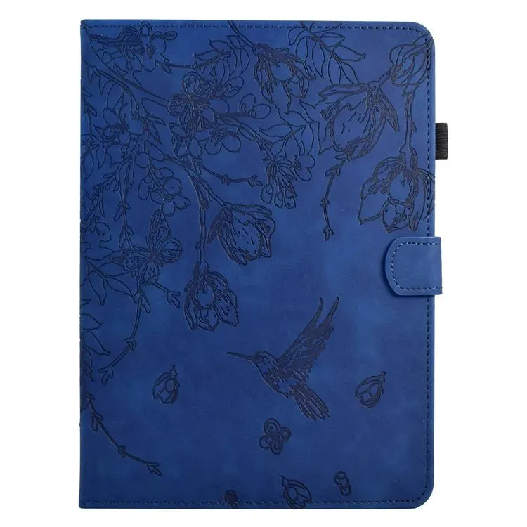 For Amazon Kindle 6" (2022) Case Flower Bird Imprinted Card Holder Leather Tablet Cover